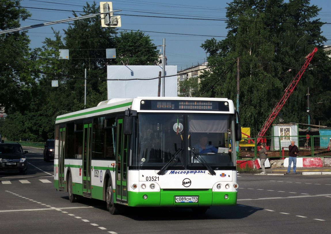 Moscow, LiAZ-5292.21 № 03521