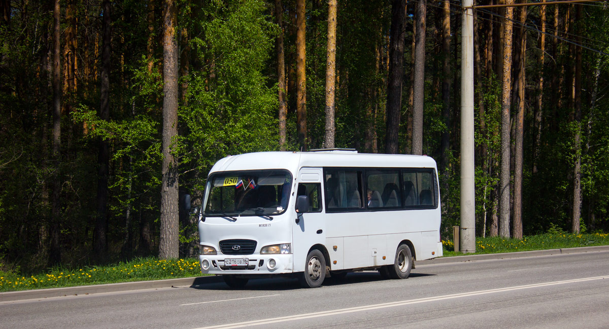 Свердловская область, Hyundai County SWB C08 (ТагАЗ) № С 216 ОВ 96