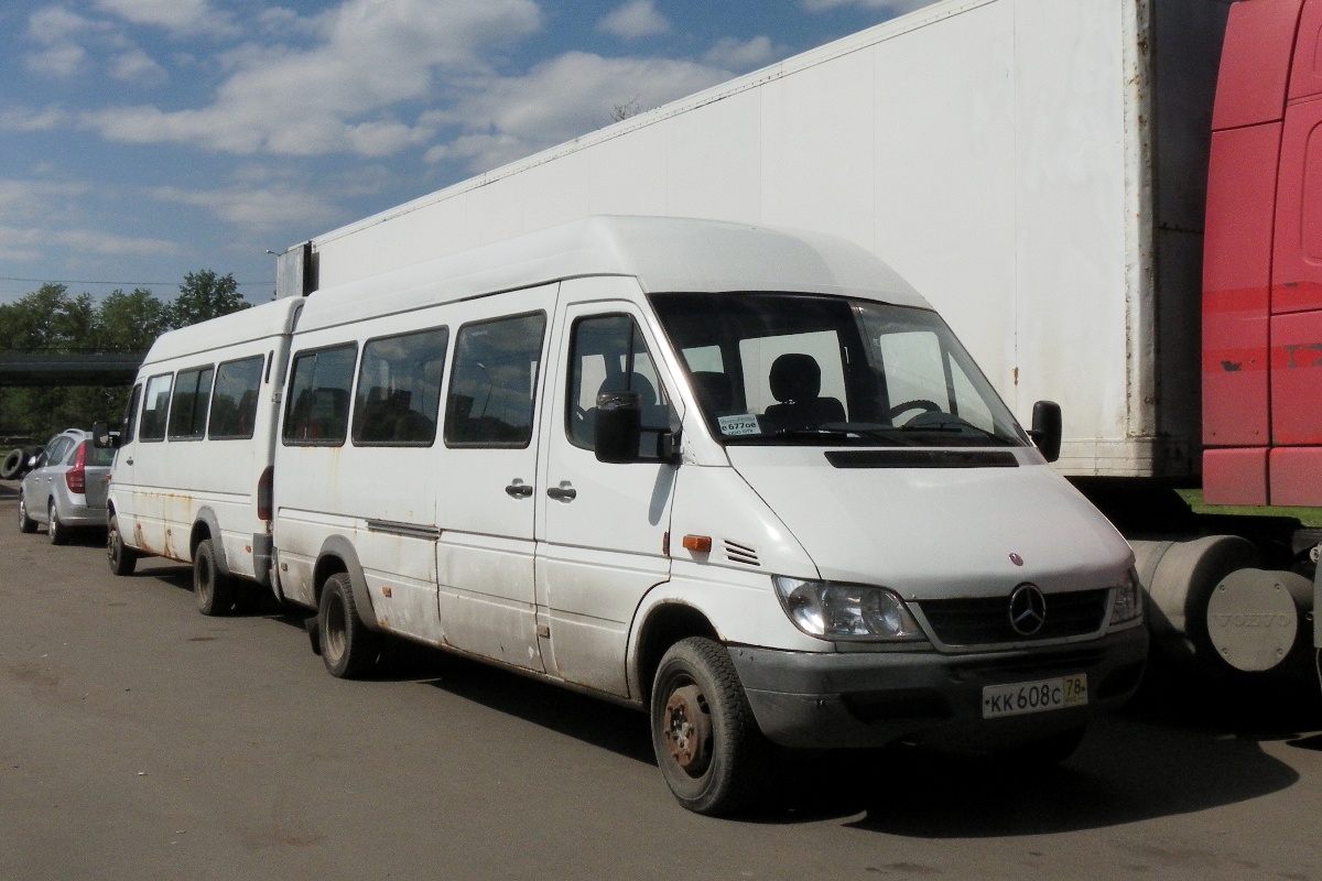 Санкт-Петербург, Mercedes-Benz Sprinter W904 408CDI № КК 608 С 78