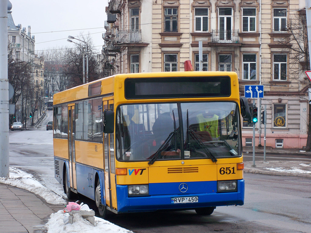 Литва, Mercedes-Benz O405 № 651