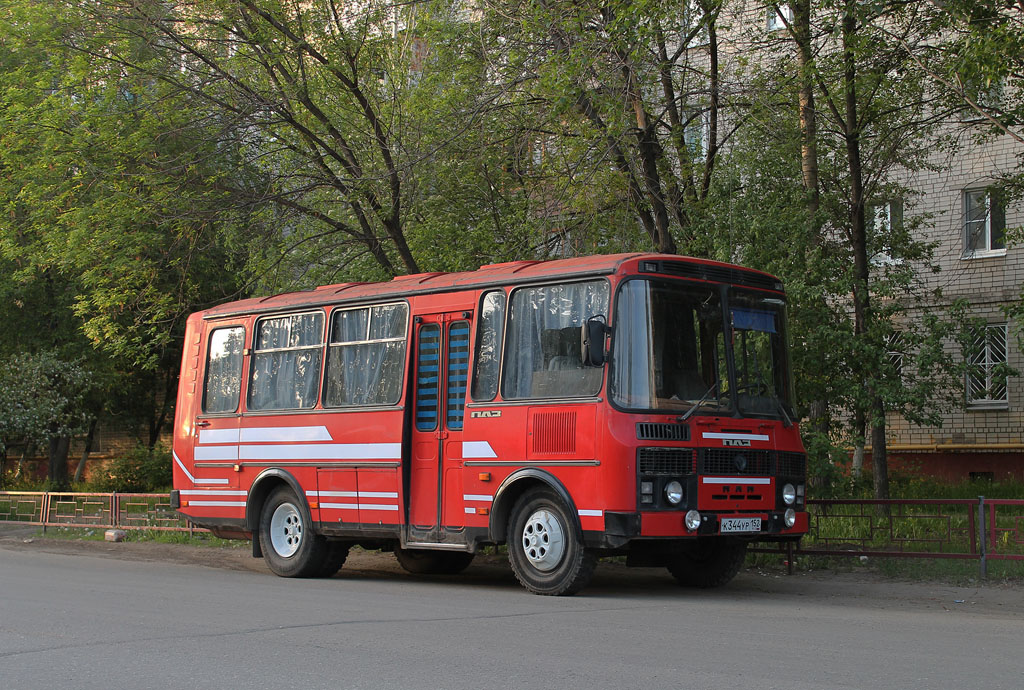 Нижегородская область, ПАЗ-3205-20 № К 344 УР 152