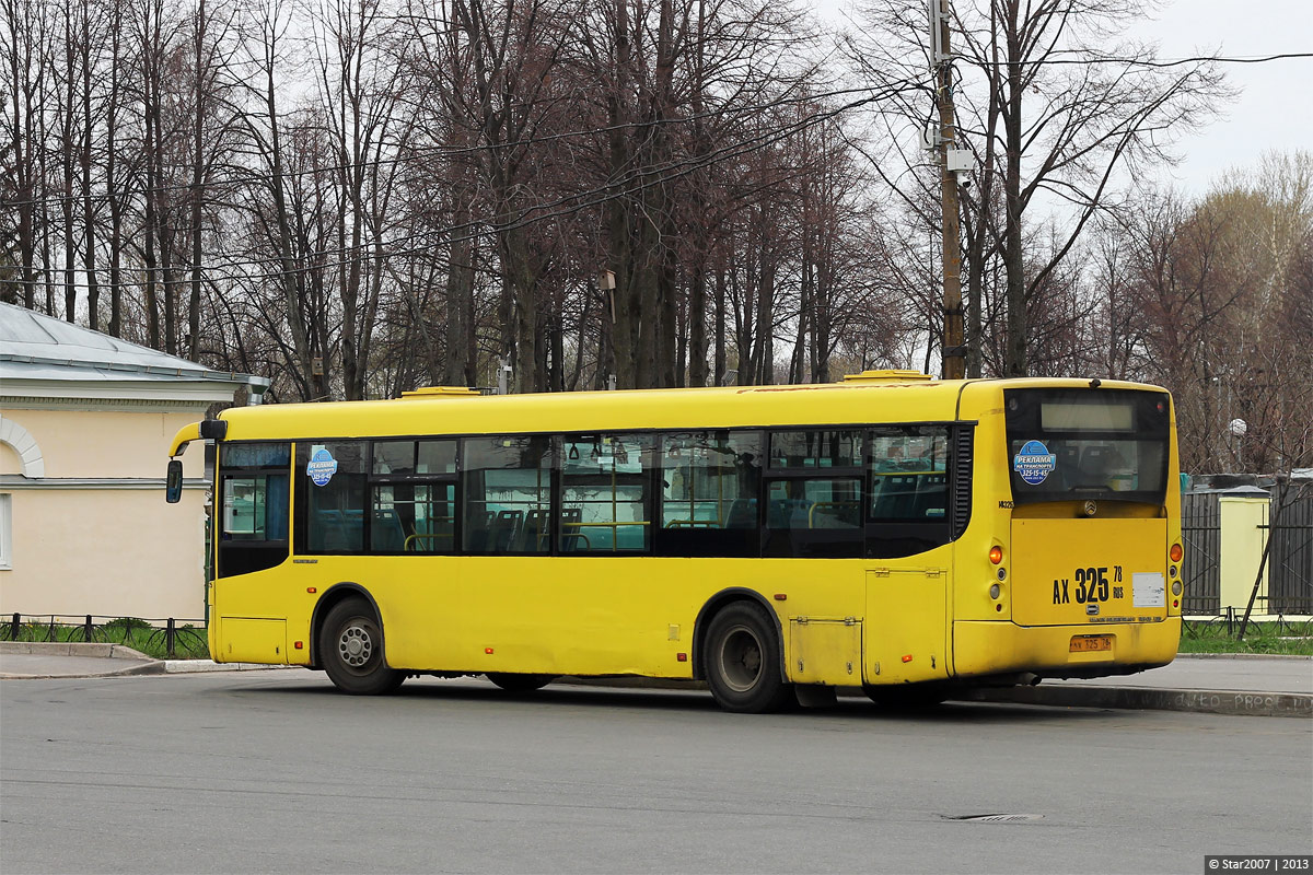 Санкт-Петербург, Golden Dragon XML6112UE № АХ 325 78