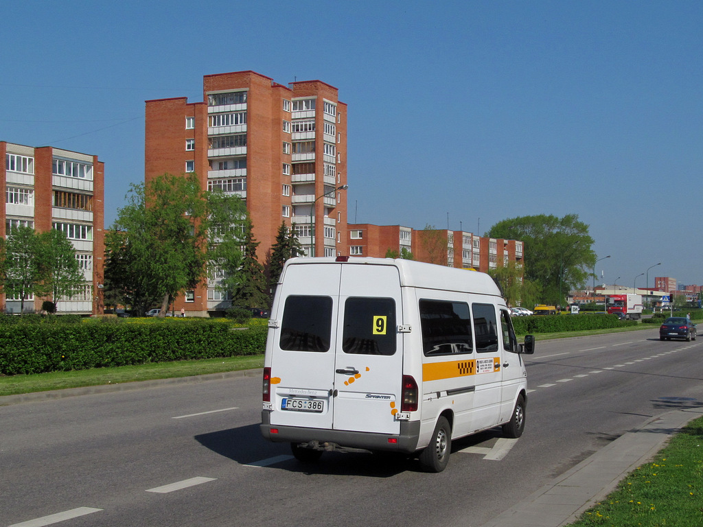 Литва, Mercedes-Benz Sprinter W903 313CDI № FCS 386