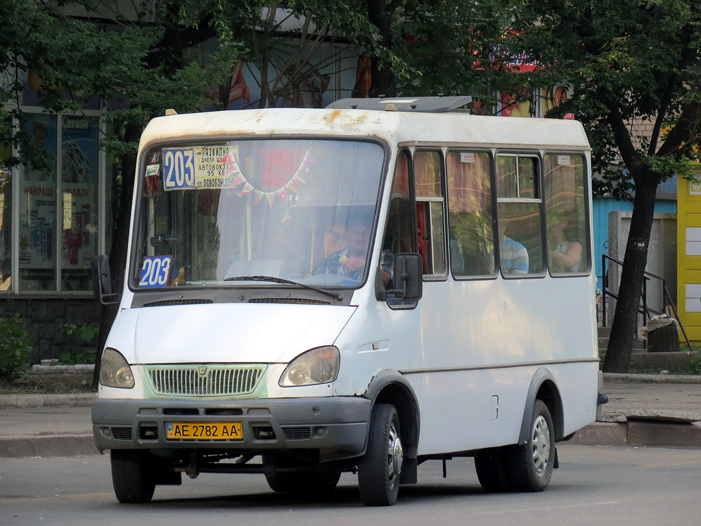 Днепропетровская область, БАЗ-2215 "Дельфин" № AE 2782 AA