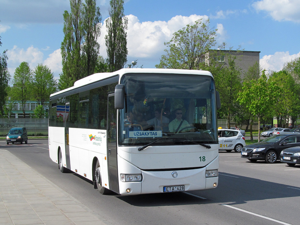Литва, Irisbus Crossway 12M № 18