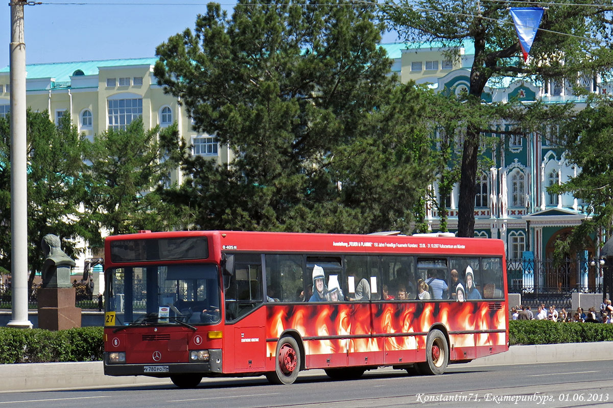 Свердловская область, Mercedes-Benz O405N № У 780 РО 96