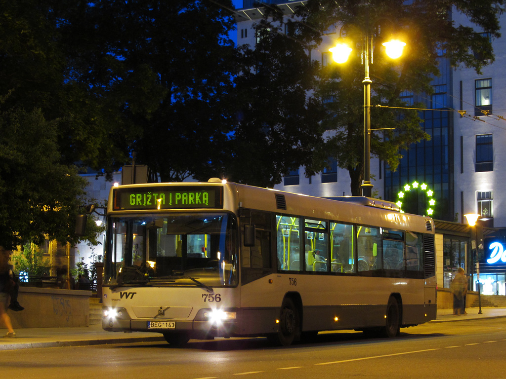 Литва, Volvo 7700 № 756