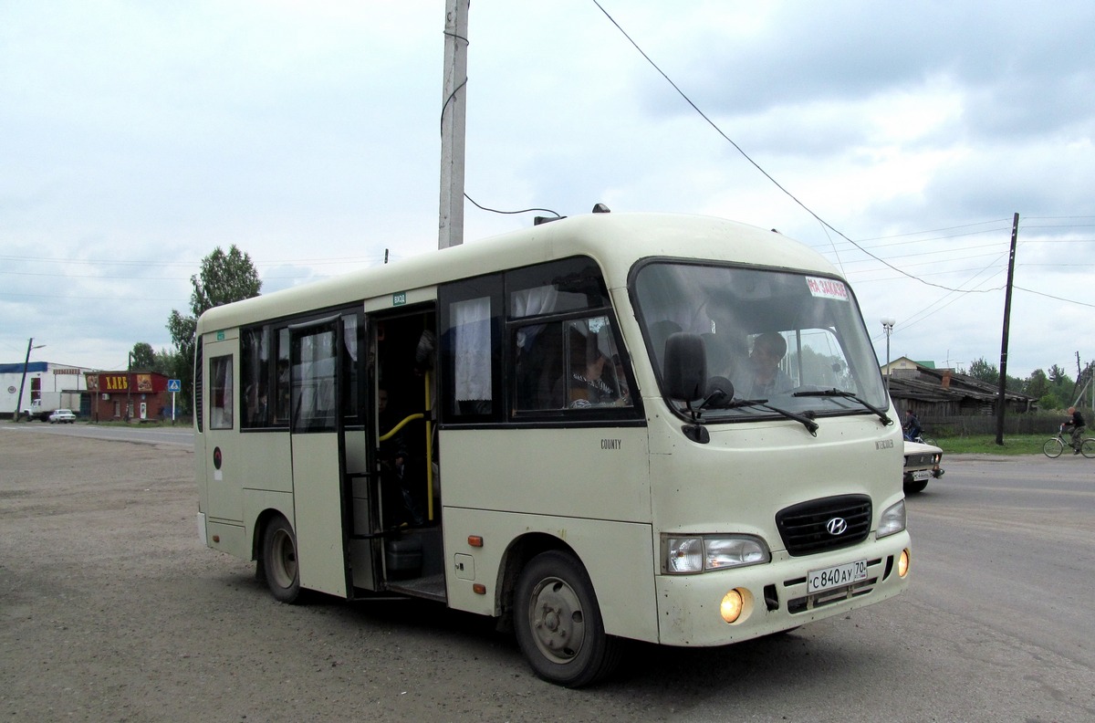 Томская область, Hyundai County SWB C08 (РЗГА) № С 840 АУ 70