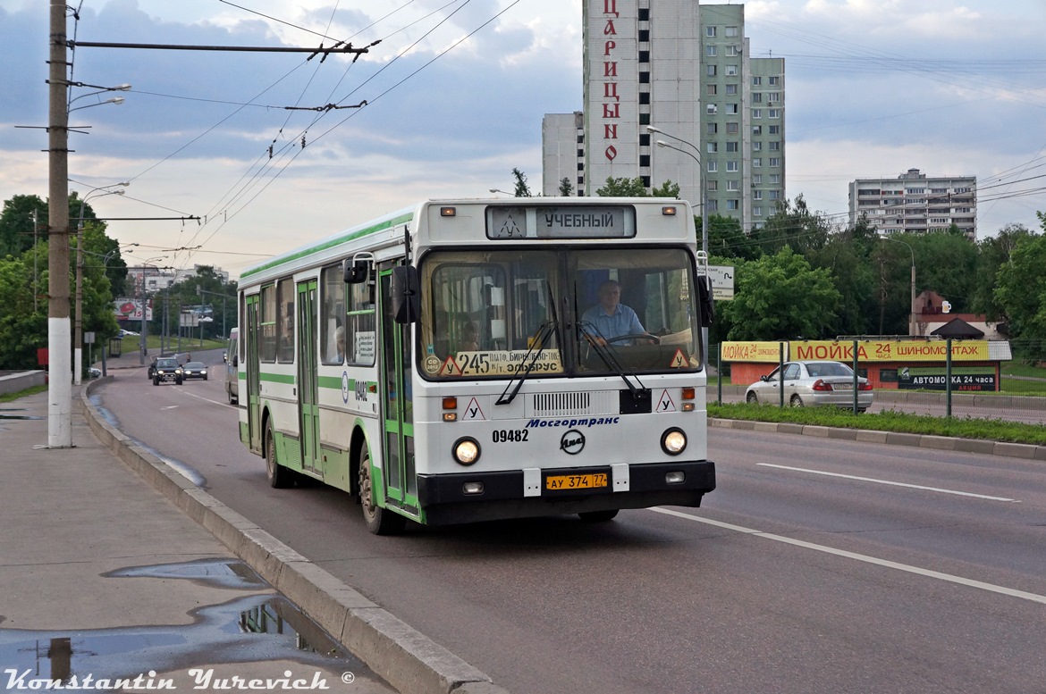 Москва, ЛиАЗ-5256.25 № 09482