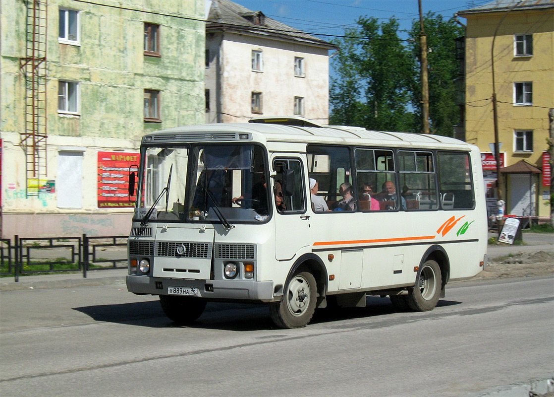 Свердловская область, ПАЗ-32054 № Х 889 НА 96