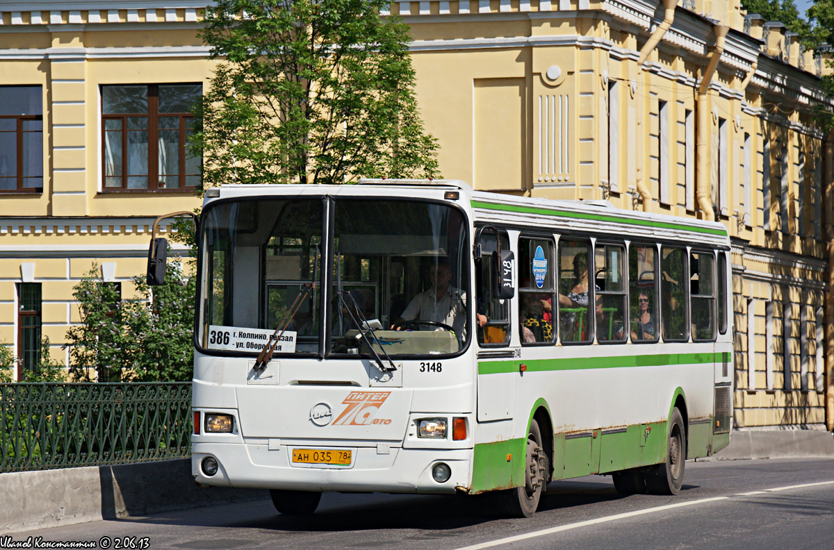 Санкт-Петербург, ЛиАЗ-5256.26 № 3148