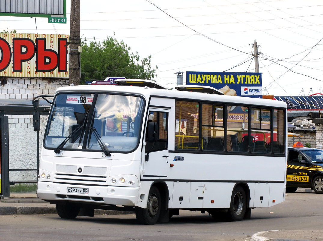 Нижегородская область, ПАЗ-320402-05 № К 993 ТУ 152