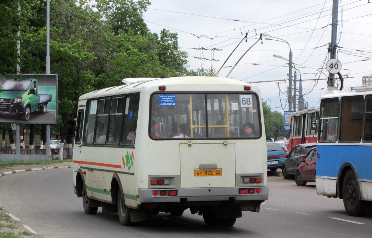 Нижегородская область, ПАЗ-32054 № АТ 972 52