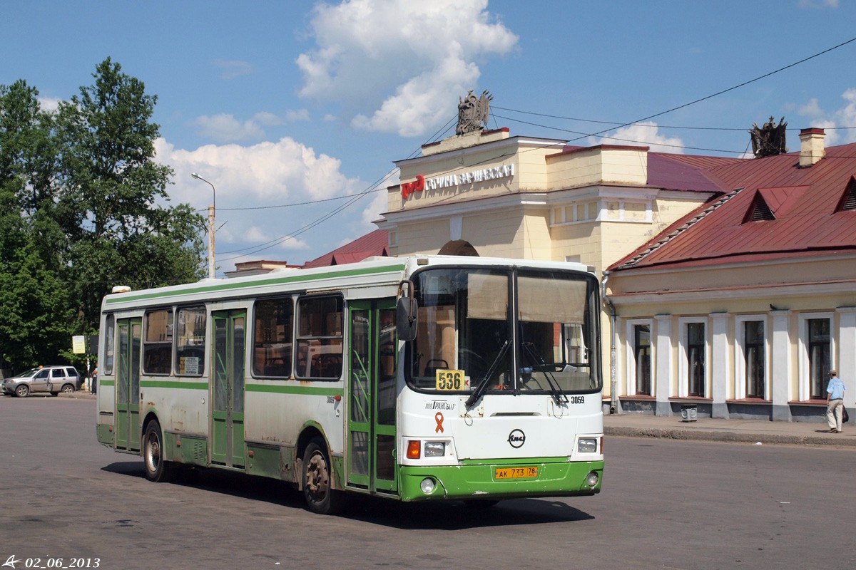 Ленинградская область, ЛиАЗ-5256.25 № 3059