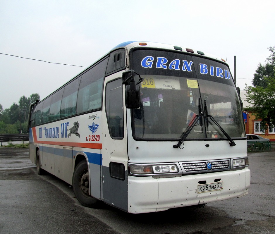 Расписание автобуса Асино - Томск