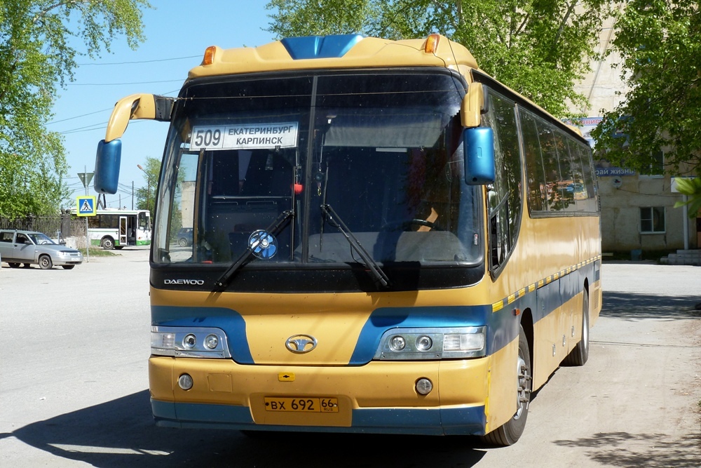 Свердловская область, Daewoo BH117H Royal Cruistar № ВХ 692 66