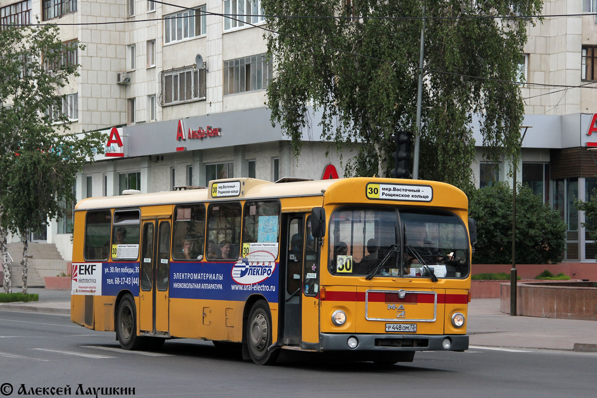 Тюменская область, MAN 192 SL200 № Р 448 ОМ 72