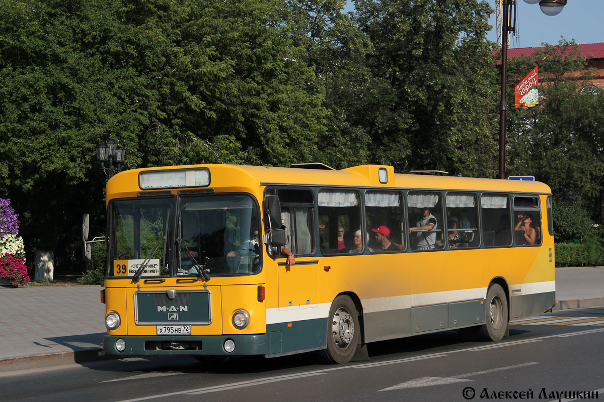 Тюменская область, MAN 192 SL200 № Х 795 НВ 72