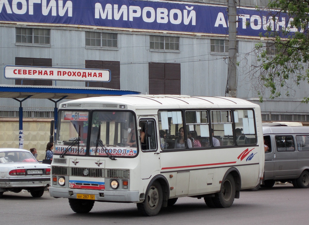 Нижегородская область, ПАЗ-32054 № АУ 287 52