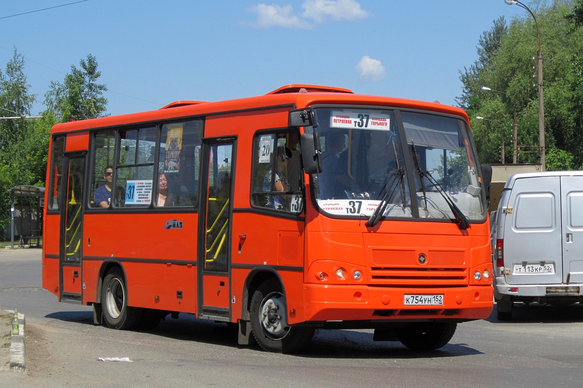 Нижегородская область, ПАЗ-320402-05 № К 754 УН 152