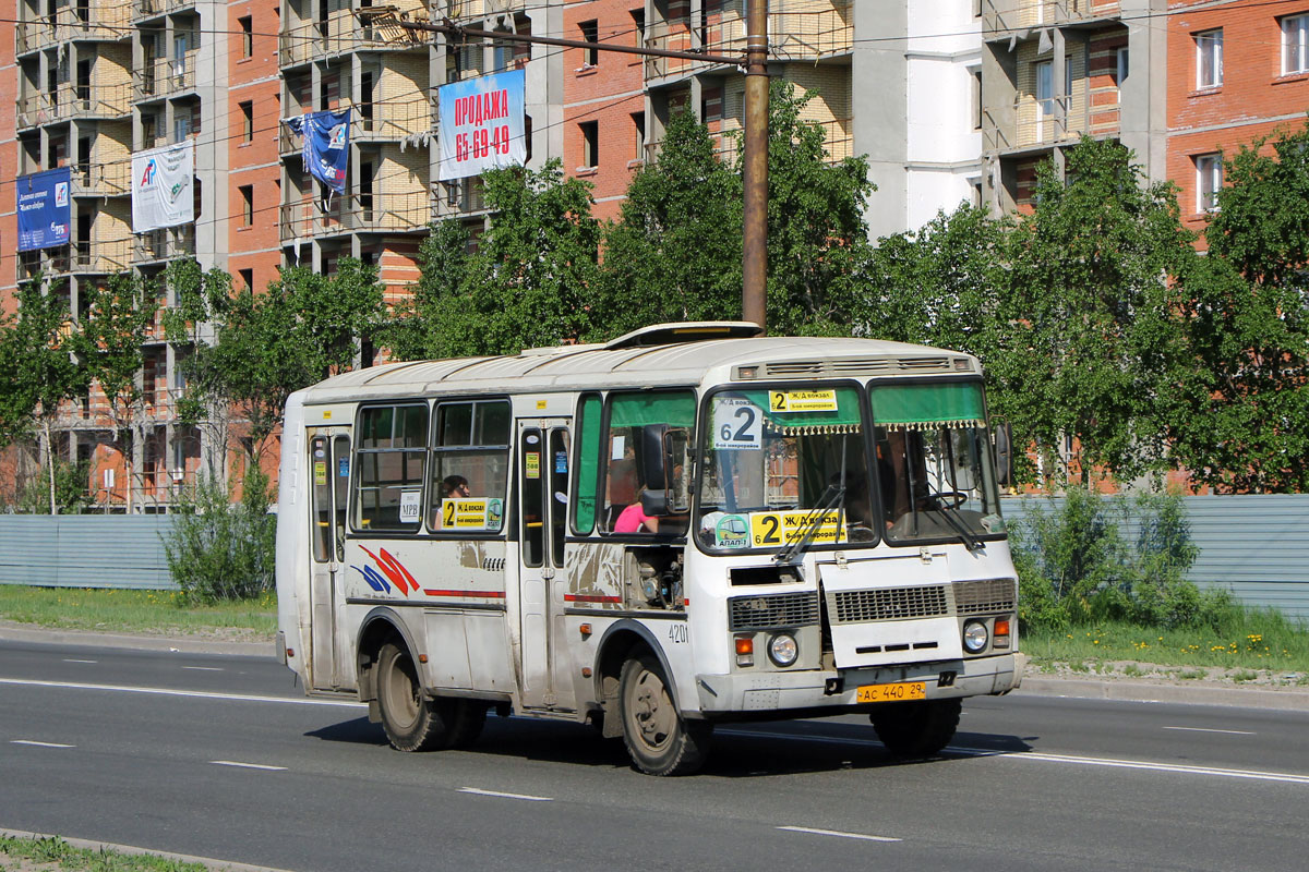 Архангельская область, ПАЗ-32054 № 4201