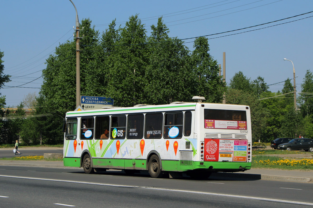 Архангельская область, ЛиАЗ-5256.36 № 201