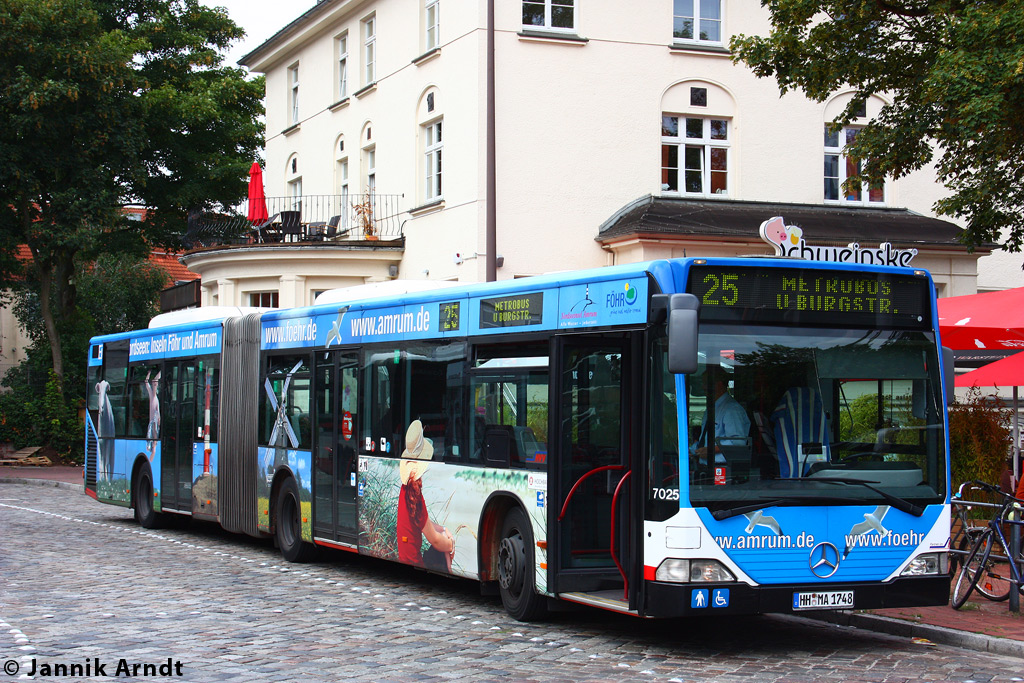 Гамбург, Mercedes-Benz O530G Citaro G № 7025