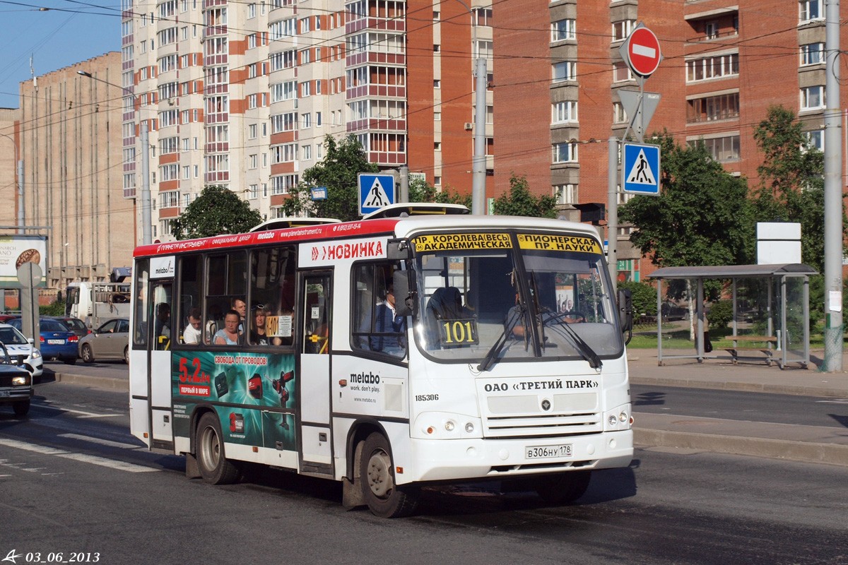 Санкт-Петербург, ПАЗ-320402-05 № В 306 НУ 178