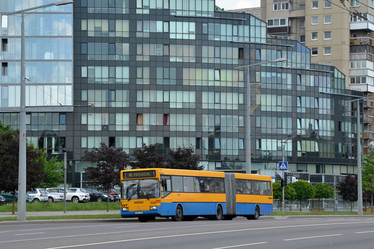 Литва, Mercedes-Benz O405G № 518