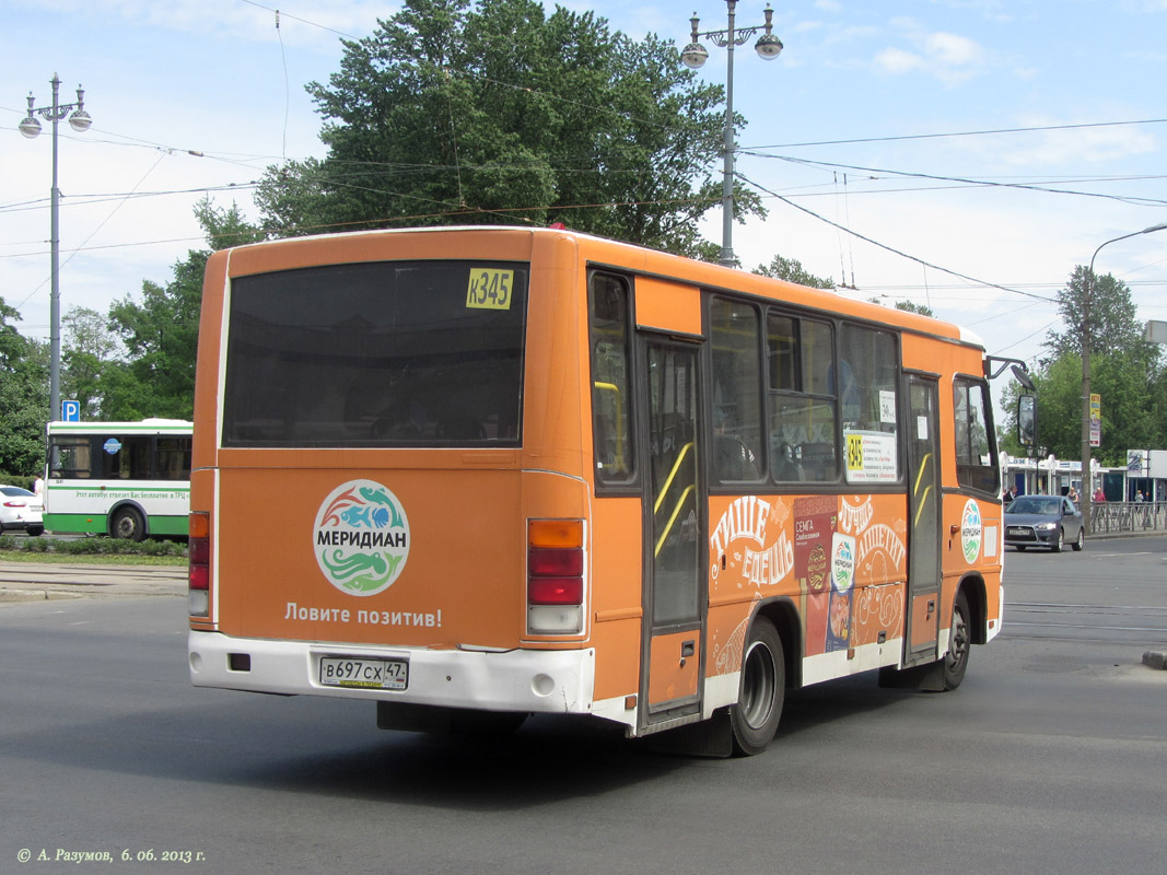 Санкт-Петербург, ПАЗ-320402-05 № В 697 СХ 47