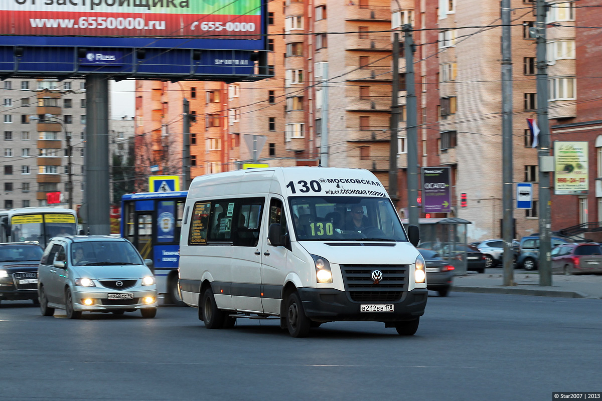 Санкт-Петербург, БТД-2219 (Volkswagen Crafter) № В 212 ВВ 178