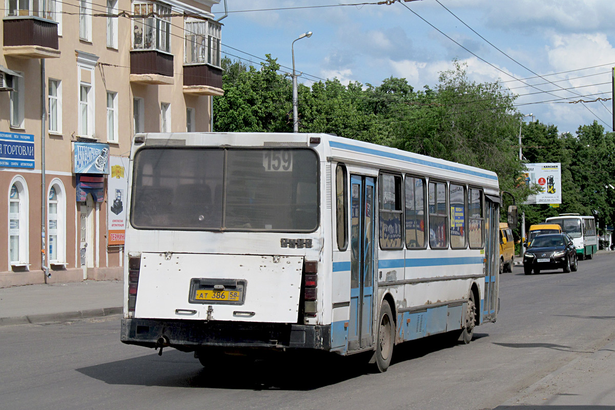 Penza region, LiAZ-5256.00-11 Nr. АТ 386 58