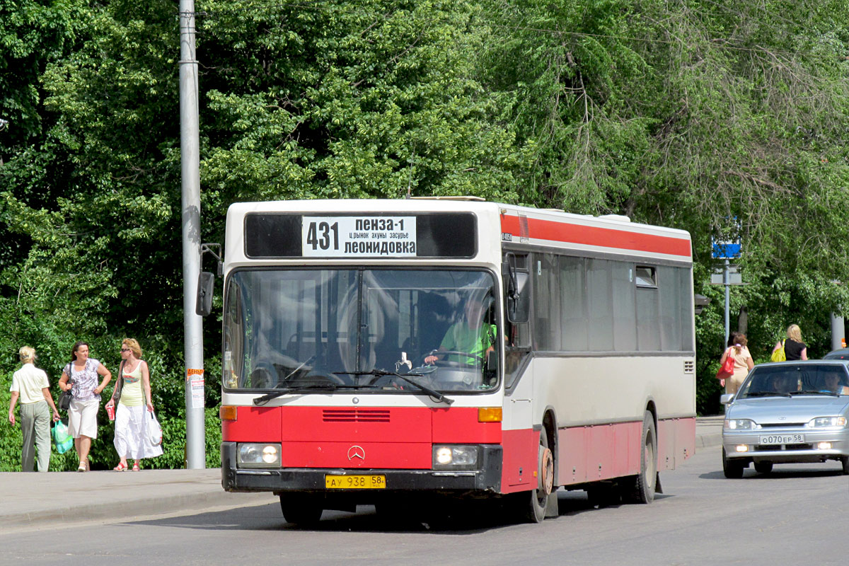 Пензенская область, Mercedes-Benz O405N № АУ 938 58