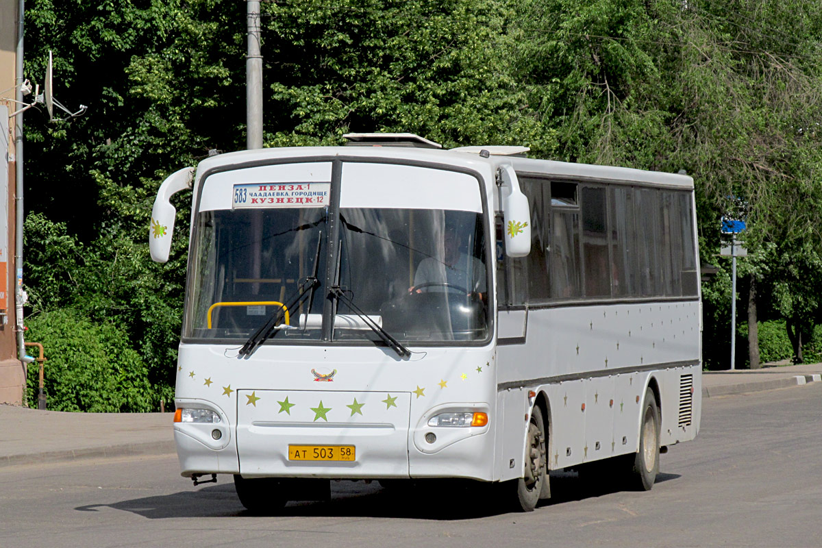 Пензенская область, КАвЗ-4238-00 № АТ 503 58