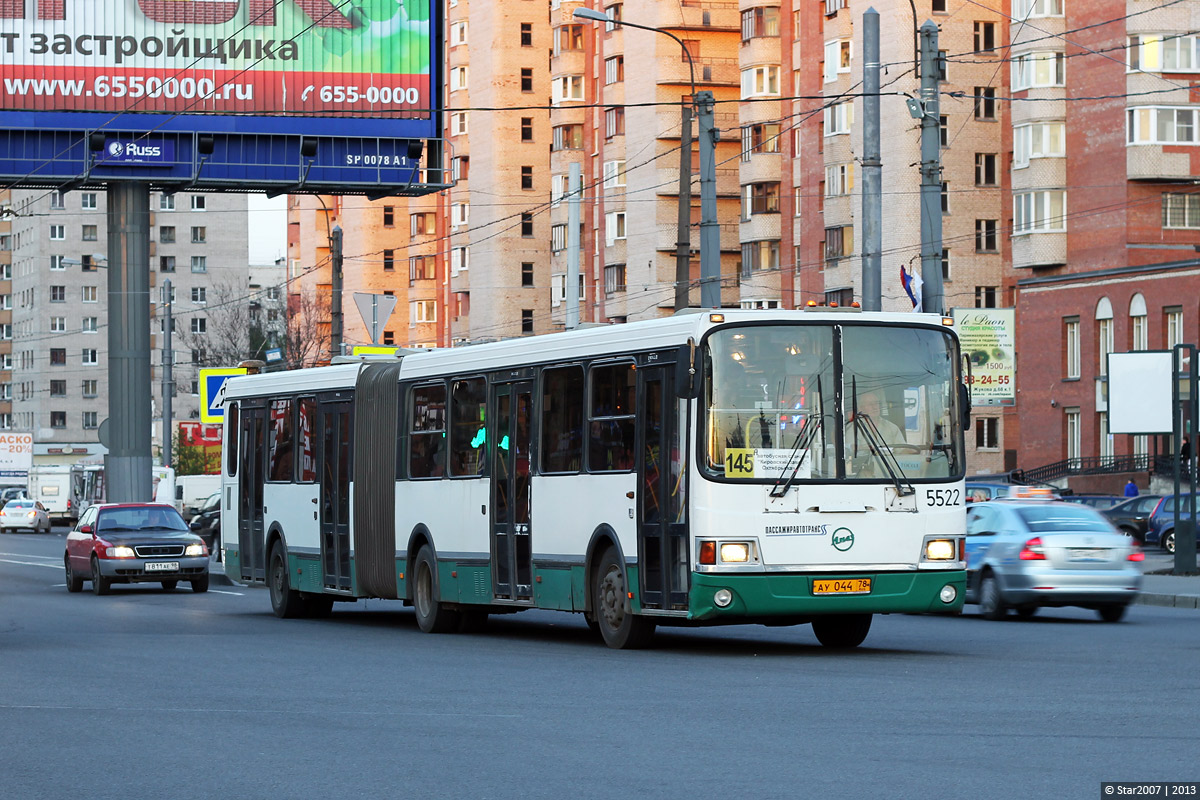 Санкт-Петербург, ЛиАЗ-6212.00 № 5522