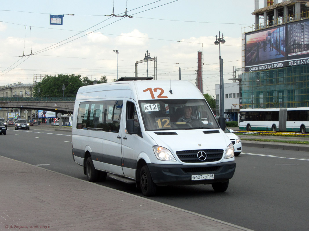 Санкт-Петербург, Луидор-22360C (MB Sprinter) № В 407 КХ 178