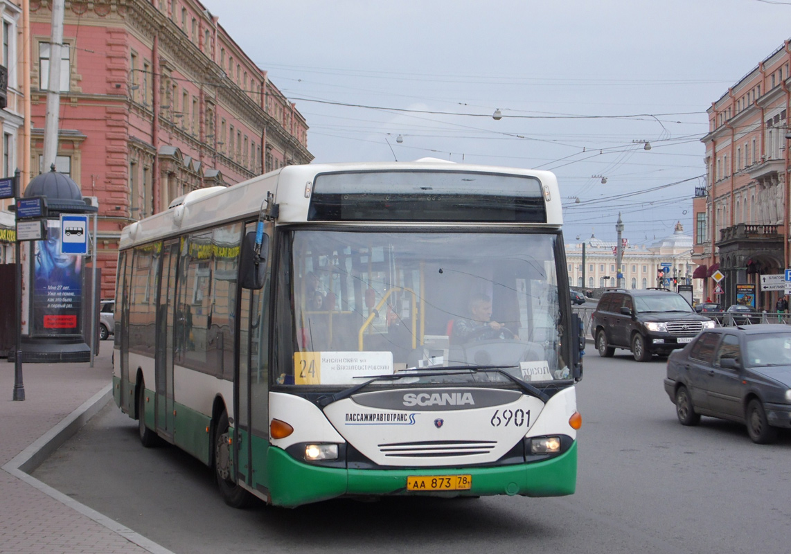 Санкт-Петербург, Scania OmniLink I (Скания-Питер) № 6901