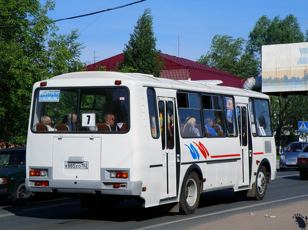 Нижегородская область, ПАЗ-4234 № К 885 ХО 152