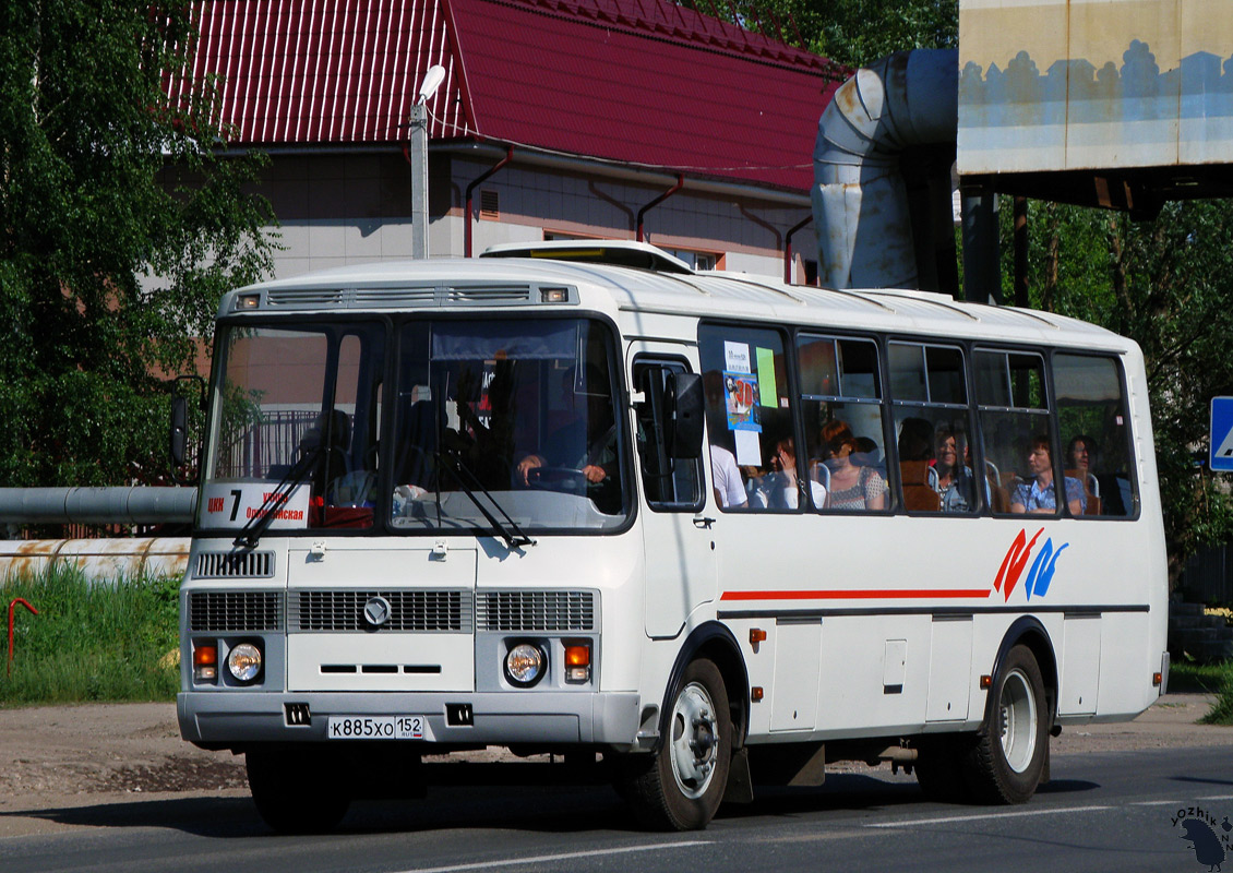 Нижегородская область, ПАЗ-4234 № К 885 ХО 152