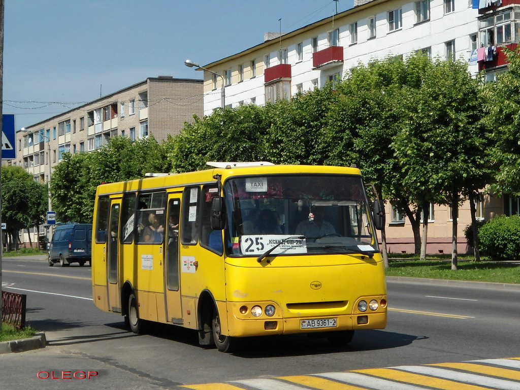 Витебская область, ГАРЗ А092 "Радимич" № АВ 9361-2