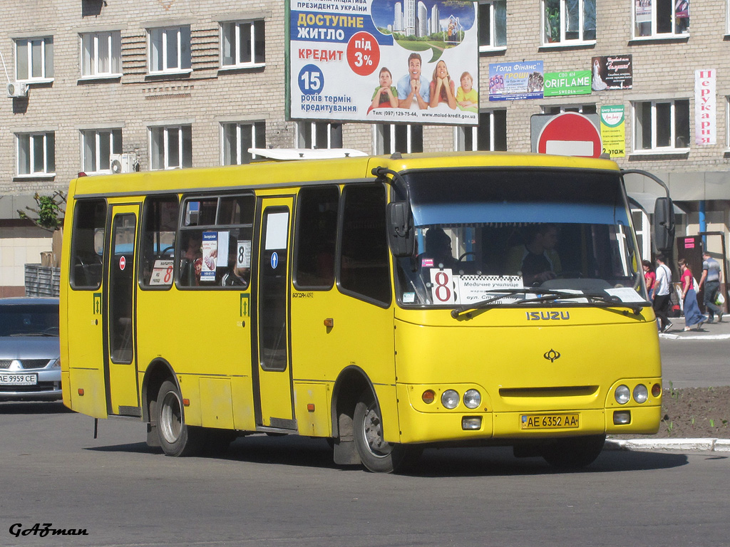 Днепропетровская область, Богдан А09202 № AE 6352 AA