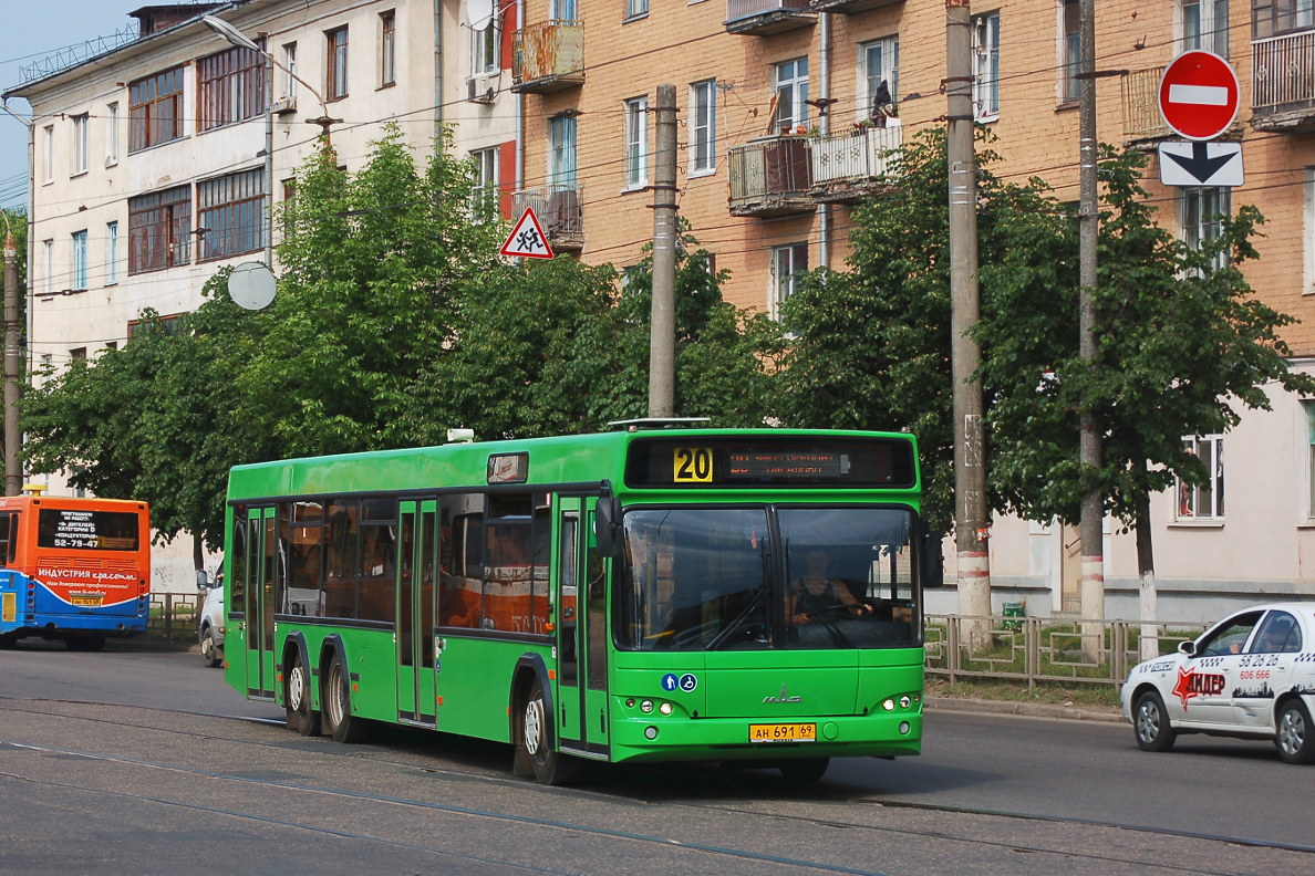 Tver region, MAZ-107.466 # АН 691 69