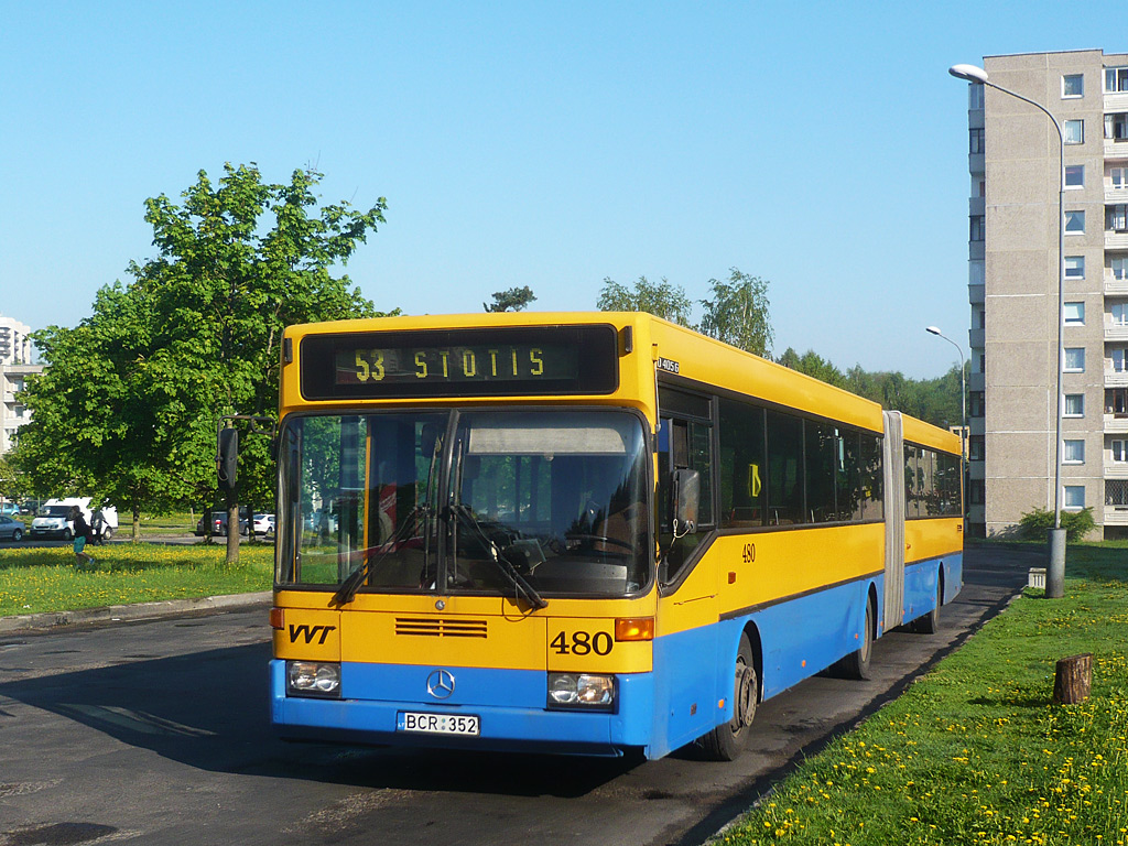 Литва, Mercedes-Benz O405G № 480