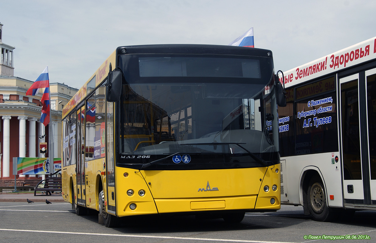 Кемеровская область - Кузбасс, МАЗ-206.068 № 114