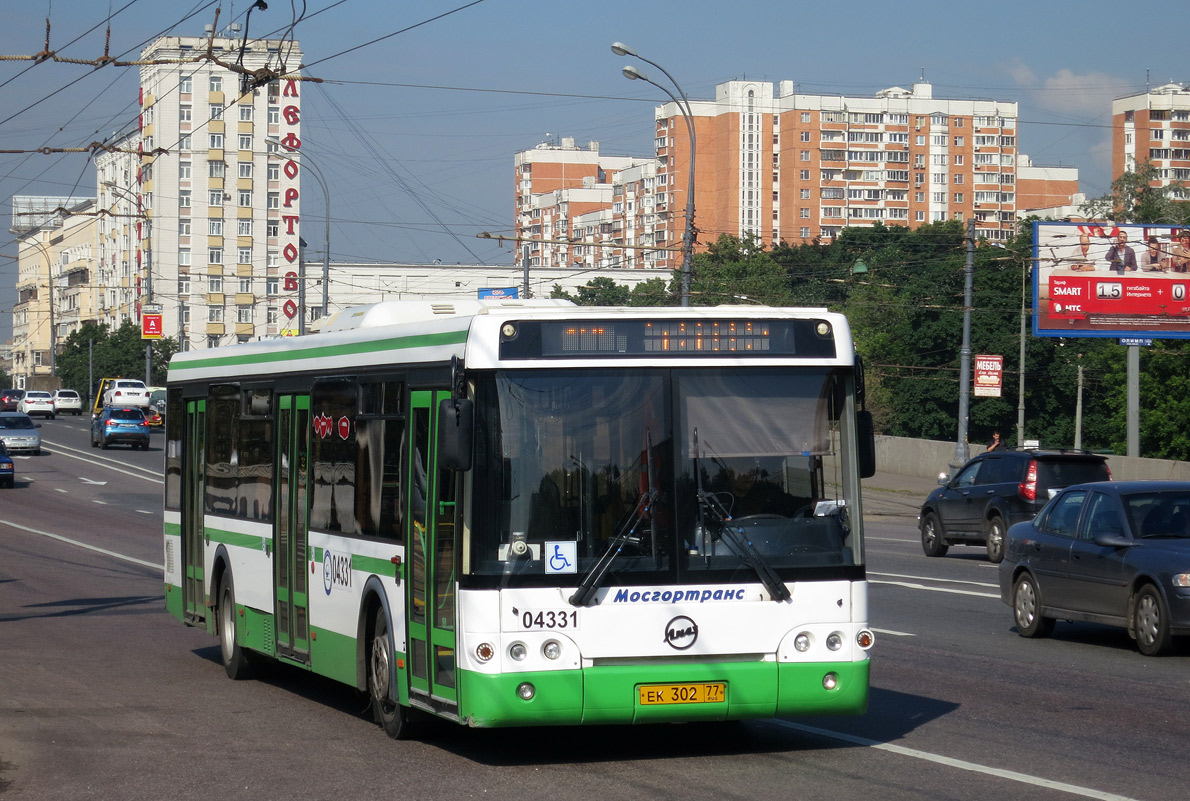 Москва, ЛиАЗ-5292.21 № 04331