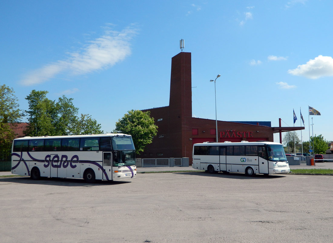 Эстония — Saaremaa — Автобусные станции, конечные остановки, площадки, парки, разное