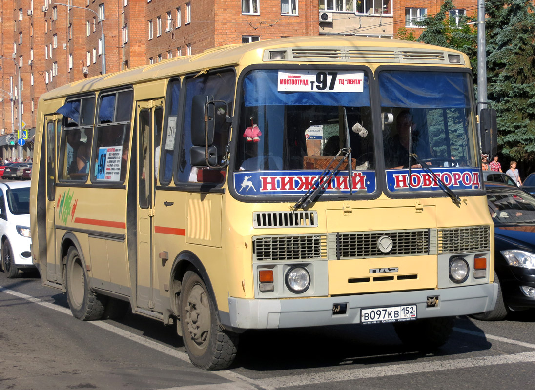 Нижегородская область, ПАЗ-32054 № В 097 КВ 152