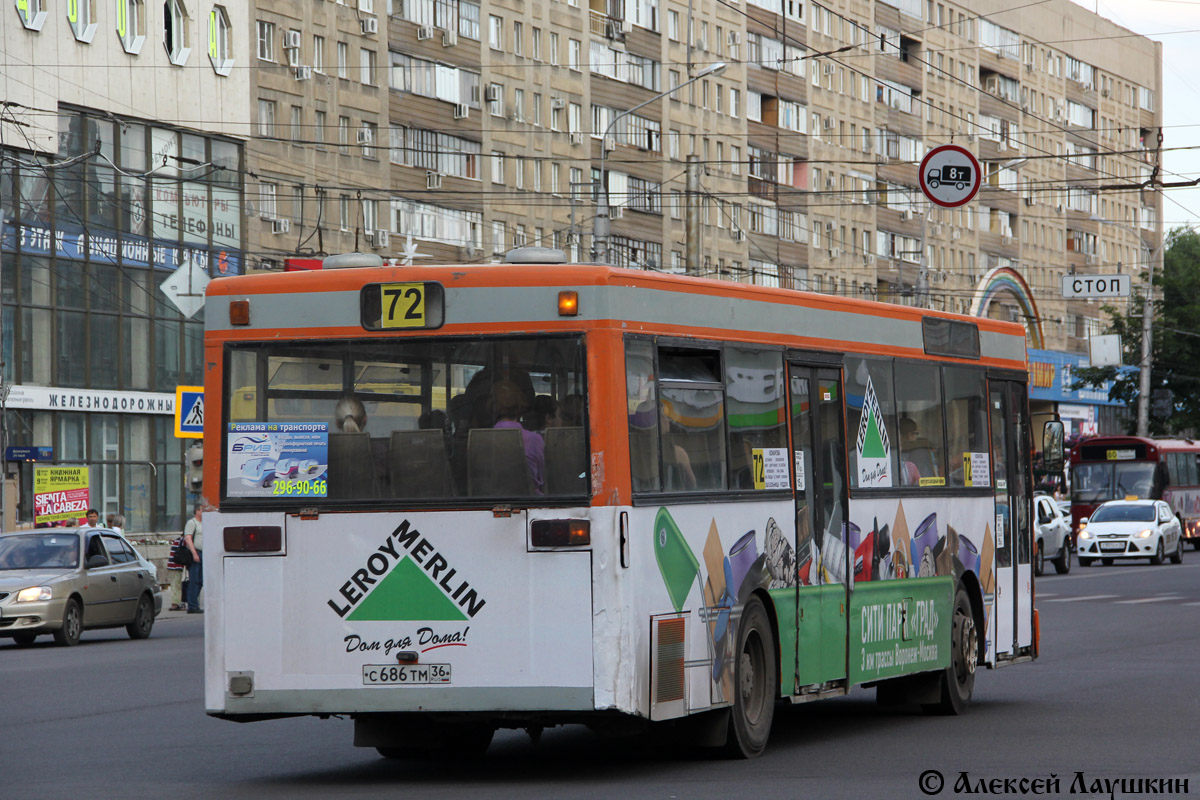 Воронежская область, MAN 791 SL202 № С 686 ТМ 36