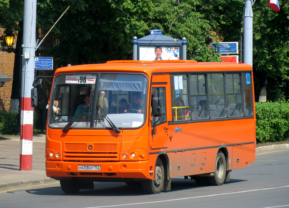 Нижегородская область, ПАЗ-320402-05 № М 458 ЕР 152