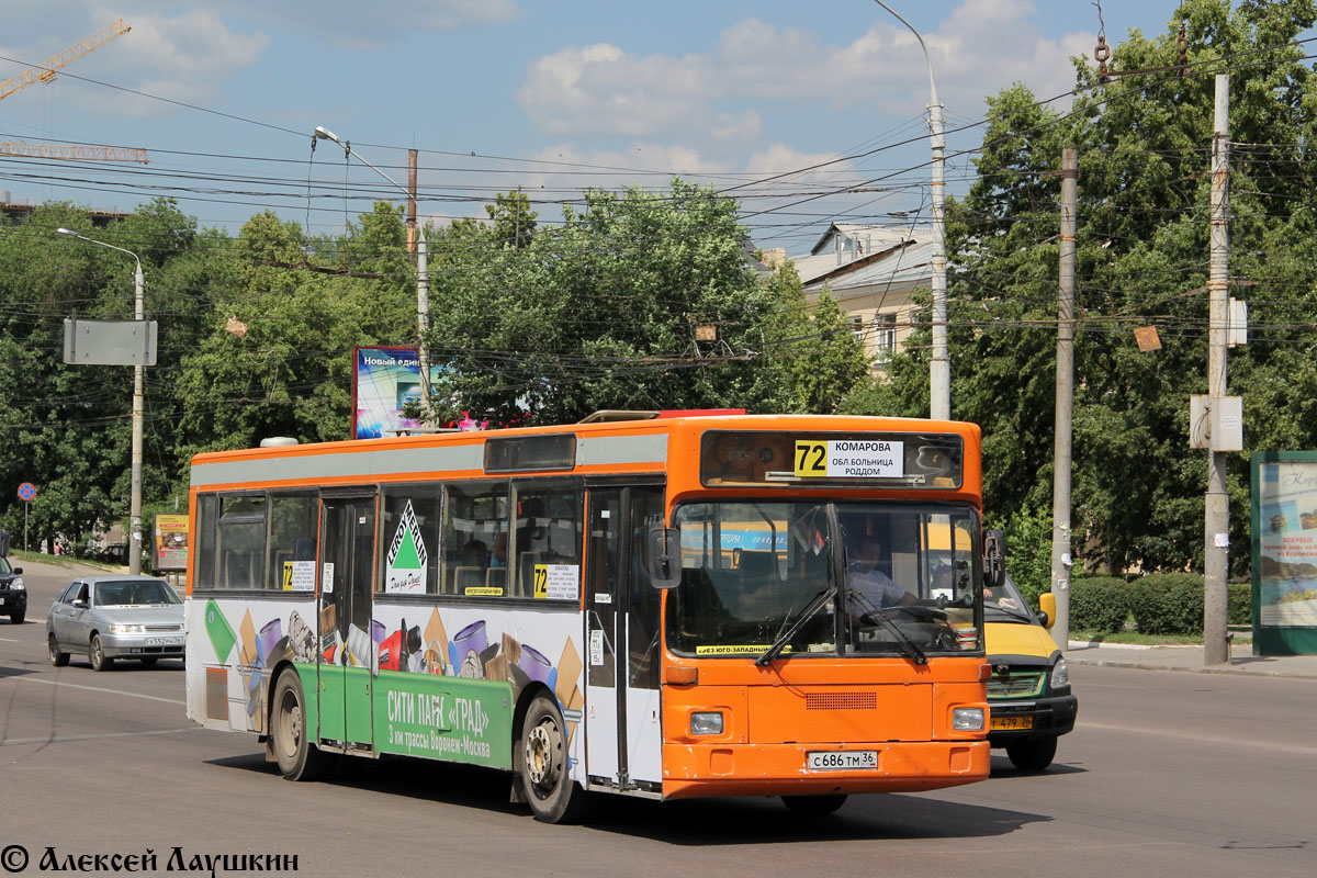 Воронежская область, MAN 791 SL202 № С 686 ТМ 36